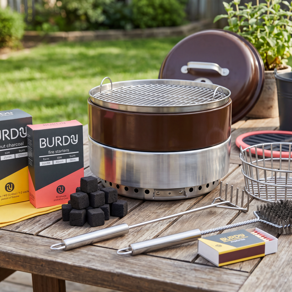 Burdy 18" Charcoal Grilling System